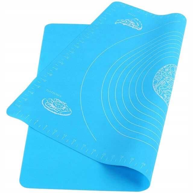 Stolnica silikonowa platynowa 50x40cm mata kuchenna