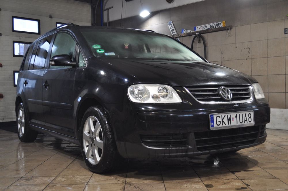 Volkswagen Touran 1.9 TDI 105 KM ! 7 Osobowy, Alufelgi, Stan BDB !
