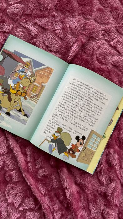 Livro "O Natal do Mickey" - Walt Disney