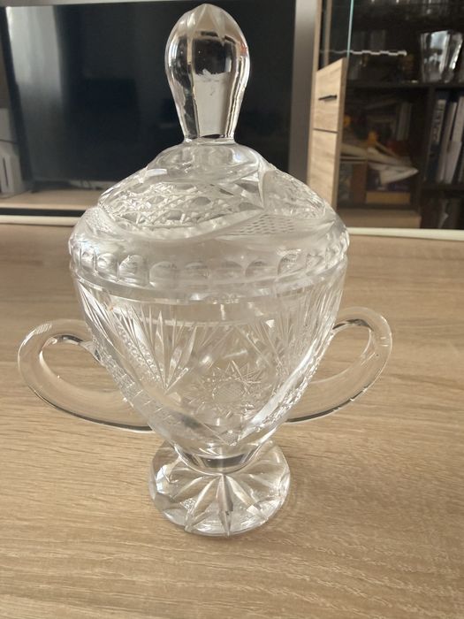 Kryształ cukiernica PRL