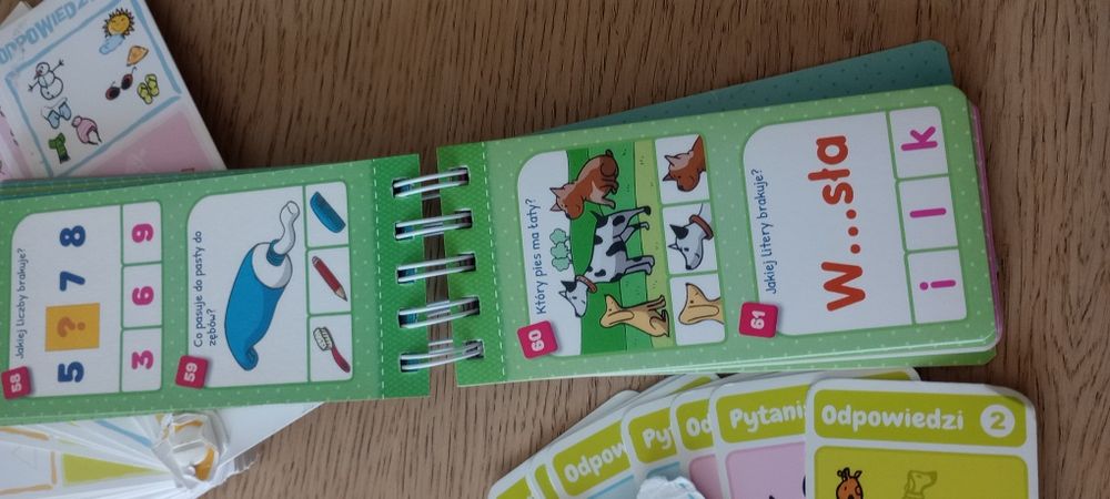 Fiszki dla dzieci quiz zagadki