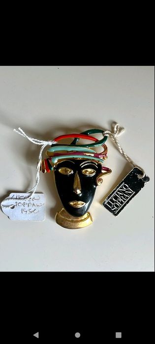 Продам колекційну брошку італійського бренду Luciano Soprani.