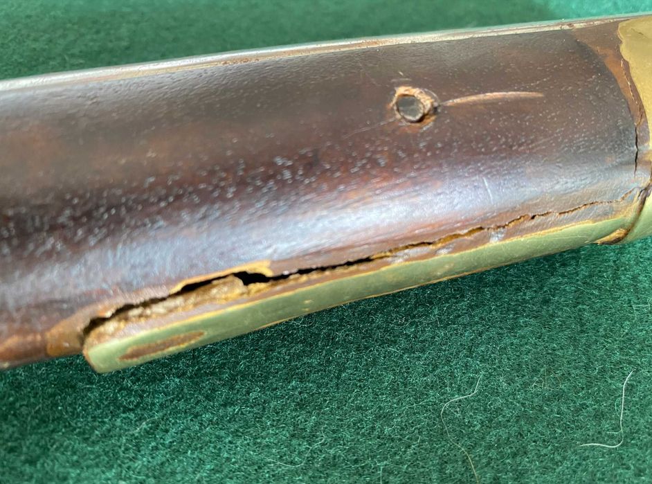 Pistola de pederneira de 1815