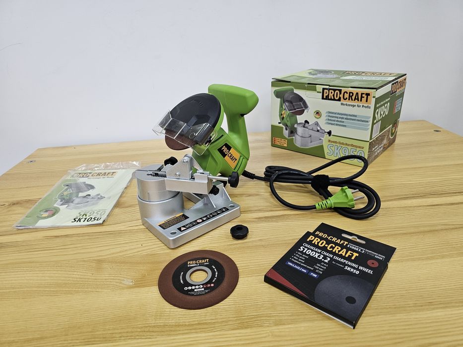 Станок для заточки Цепей ProCraft +Оригинальный Диск 1шт Гарантия 36м