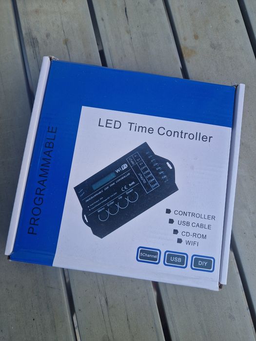 Controlador de tempo led wifi