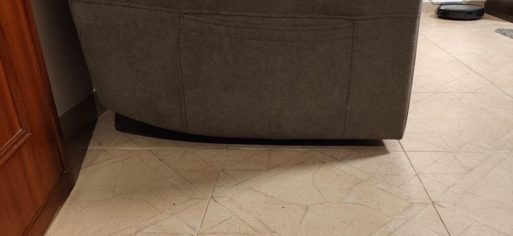 Sofá poltrona 1 lugar cinzento