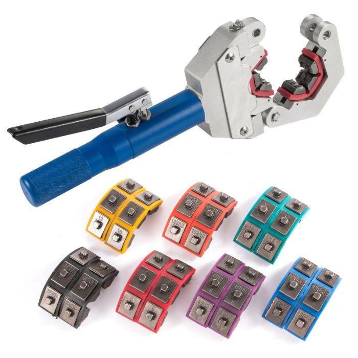 Cravadora de tubos hidráulicos cravar mangueira ac