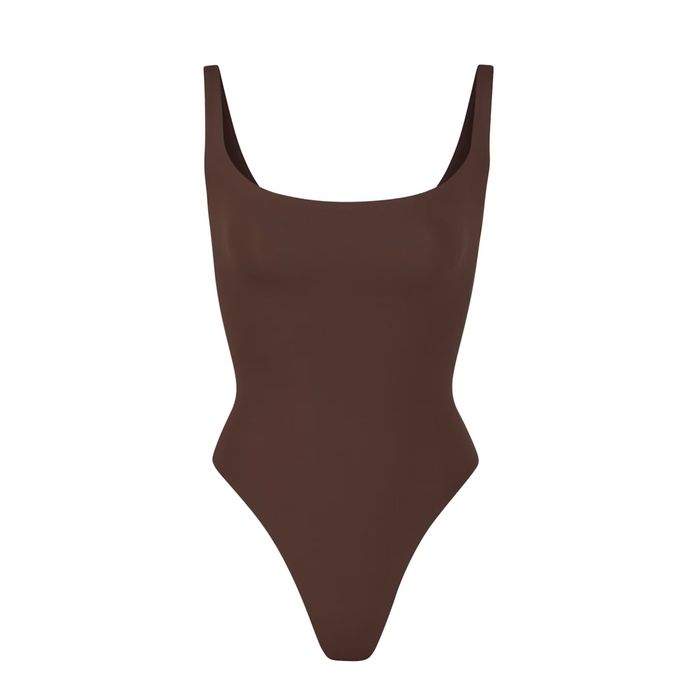 Жіночий боді SKIMS Fits Everybody Square Neck Bodysuit