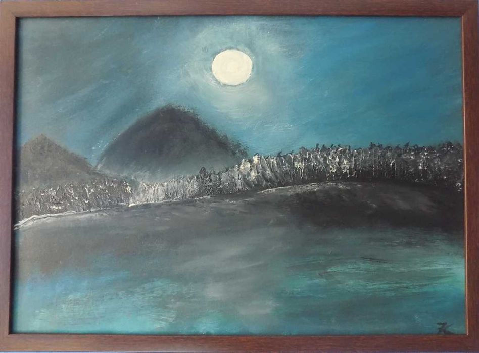 Obraz pt. „Mroczna noc”