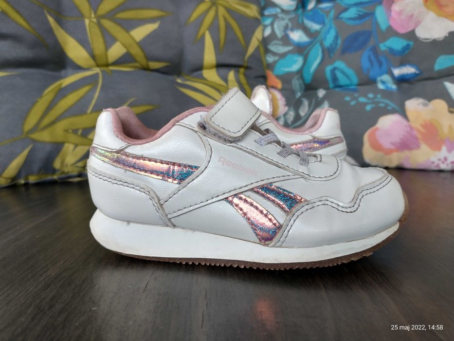 Sneakersy Dziewczęce Reebok r.25 14.5cm Adidaski dla Dziewczynki