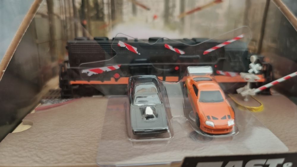 Jada Nano Scene Diorama Fast and Furious Final Race Toyota Supra