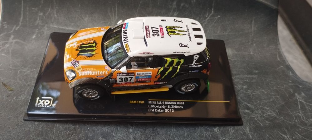 Miniatura Dakar 1/43 Mini All 4 Racing #307