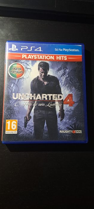 Uncharted 4 O fim de um ladrão PS3