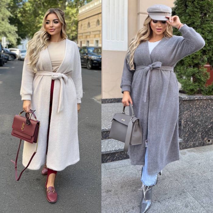 Женский кардиган альпака батал 50-64 Жіночий кардиган якісний батал