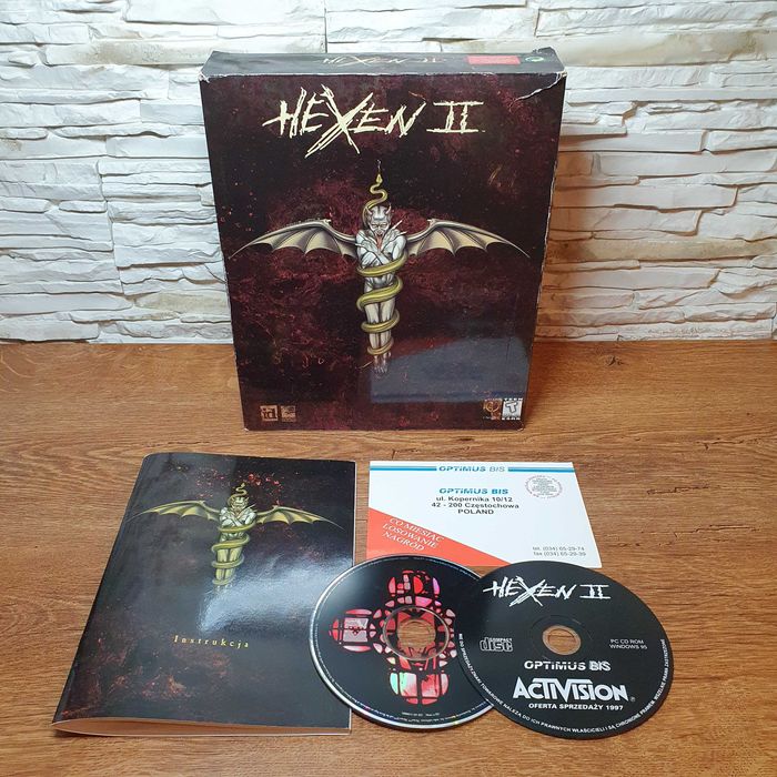 HEXEN II 2 - polskie wydanie premierowe BIG BOX PL/ENG [PC]