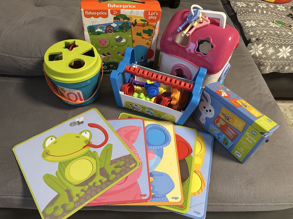 Детские игрушки djeco, haba, chicco