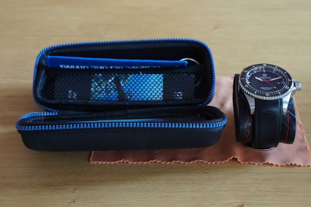 Deep Blue Speedograph 1000, Sellita SW 200 diver, szwajcarski automat