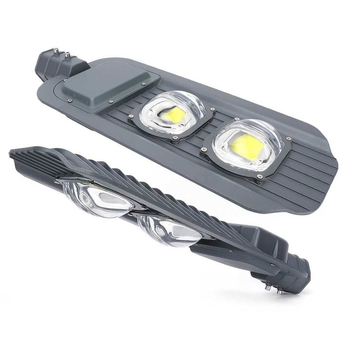 Світлодіодний вуличний консольний світильник LED COB 100W 220V 6500K IP65 вуличне світлодіодне освітлення для доріг, парковок та промислових зон