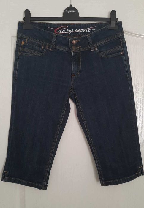Oryginalne spodnie jeansowe  bermudy * Jeansy do kolan * Edc by Esprit