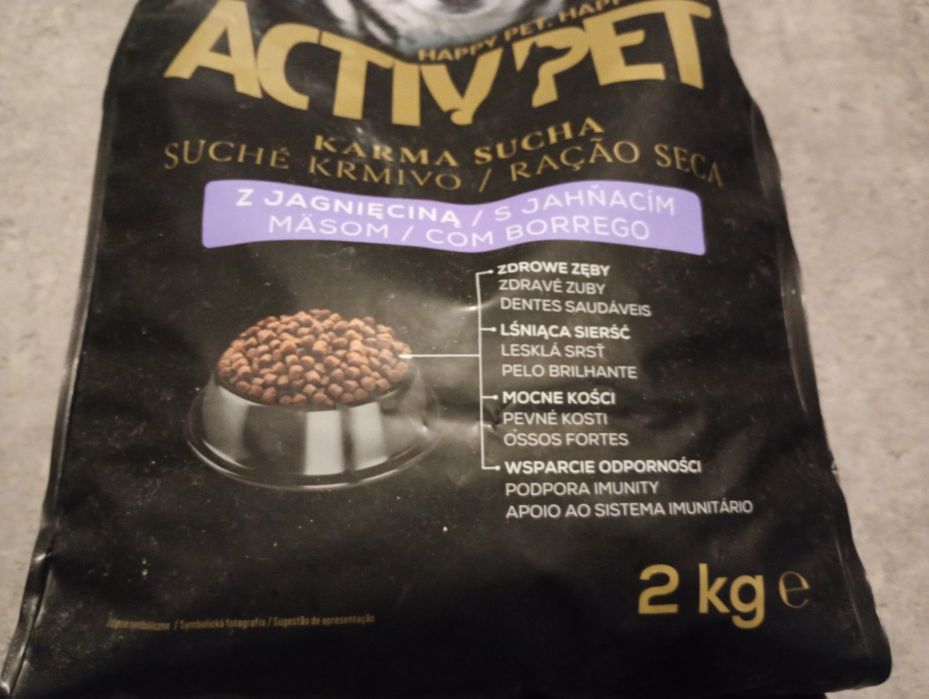 Karma activpet 2 kg nowa