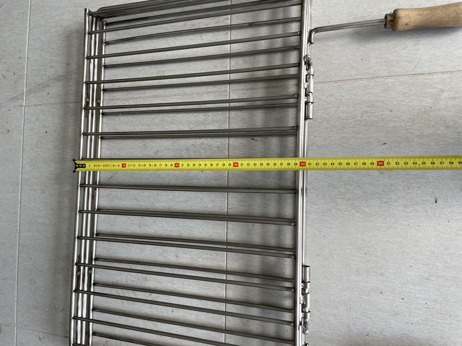 Grelha em INOX para churrasqueira NOVA