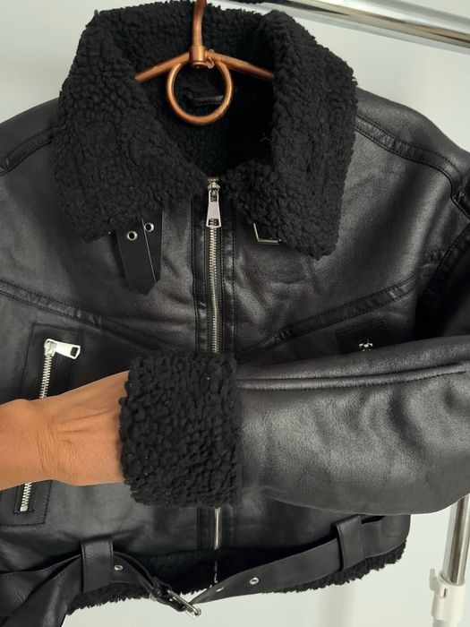 Тепла укорочена дубльонка