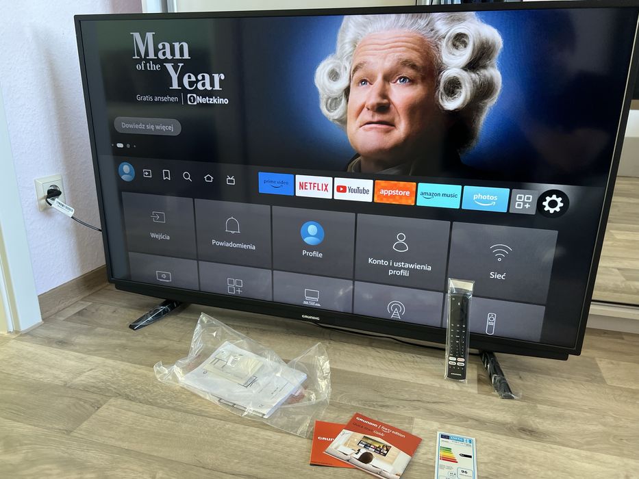 #1867 grundig 50” cali 50 VOE 71 4K UHD SMART tv disney telewizor
