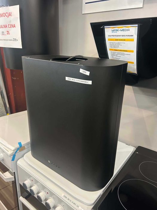 Okap Przyścienny  Akpo WK-10 ELLIPSE WL SLIM T500 Czarny