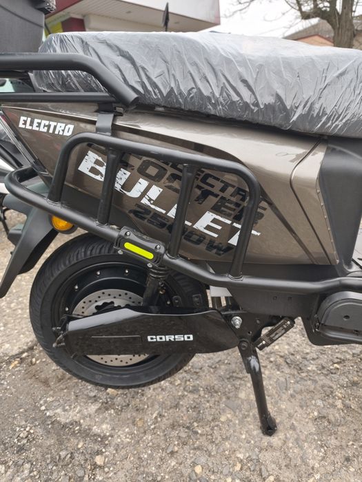 Літій залізо фосф.АКБ!Безкоштовна доставка Corso Bullet2500W 12 колеса