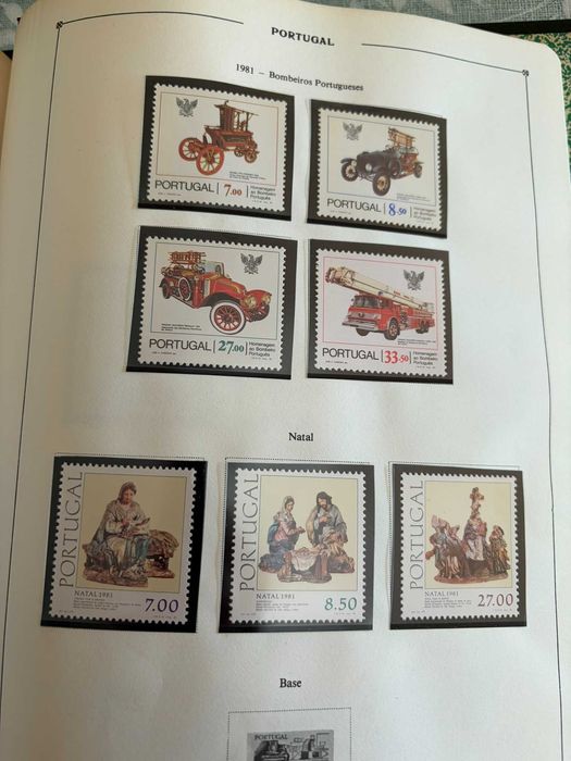 Álbum Filatélico Portugal 1974–1982 • Mercado Filatélico • 42 páginas • + 200 selos