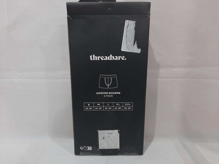 Meskie Bokserki Threadbare 5-pak rozm. S