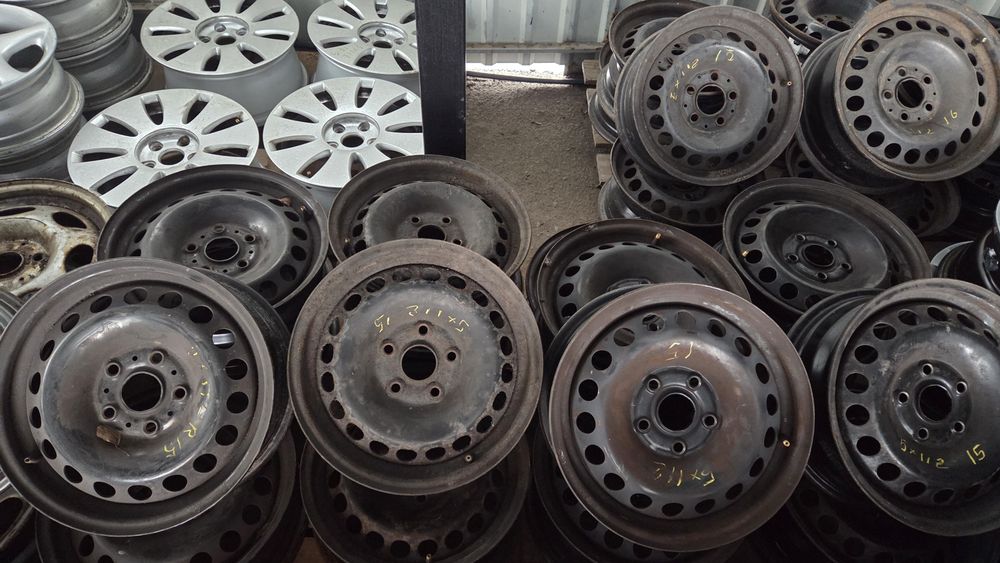 Диски металеві R15 5×112 vwag 6j ЕТ 47-43