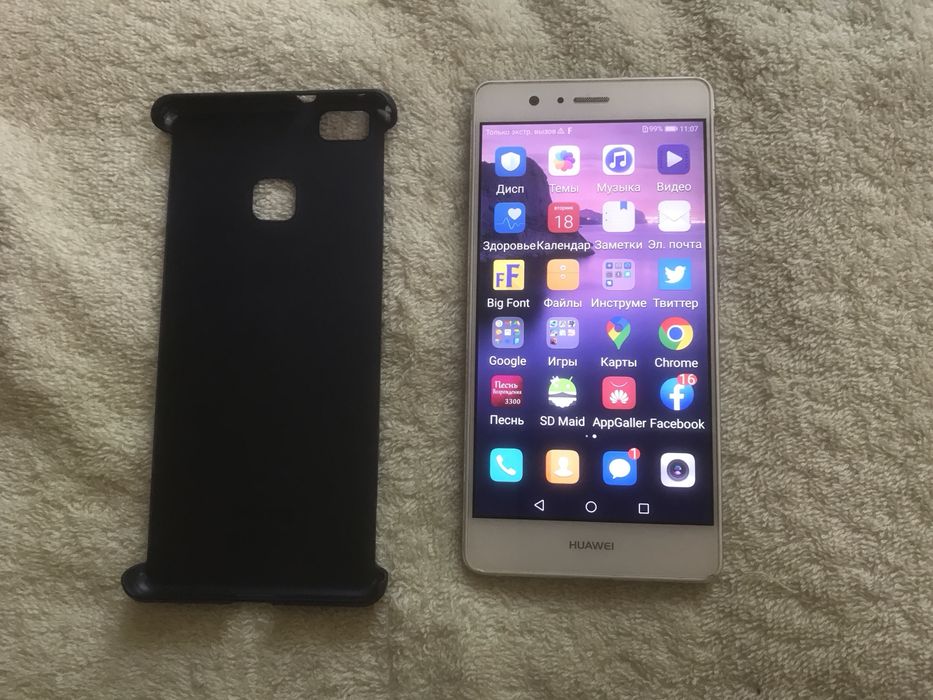 Huawei P9 Lite. 3/16GB, 5.2 дюйма. Хорошее состояние