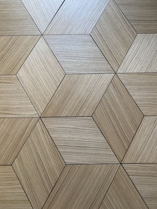 Декоративні стінові панелі з 3D ефектом, ромби, соти, куби