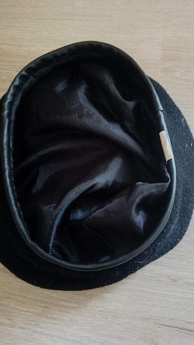 Beret harcerski czarny z linką rozmiar 56