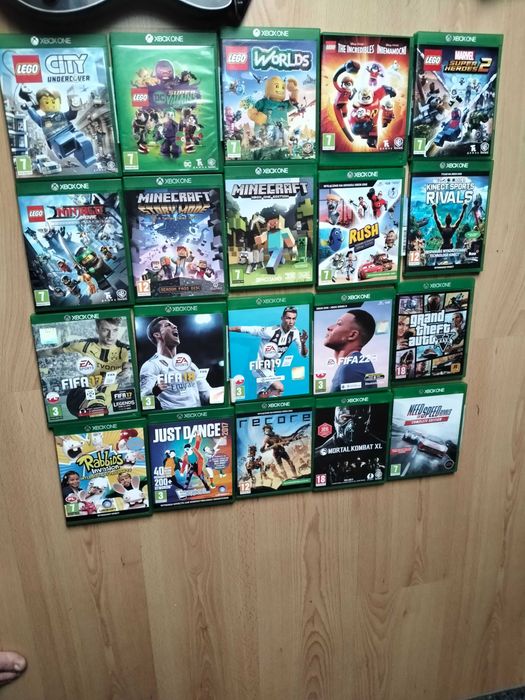 Xbox one, 21 gier+ gitara
