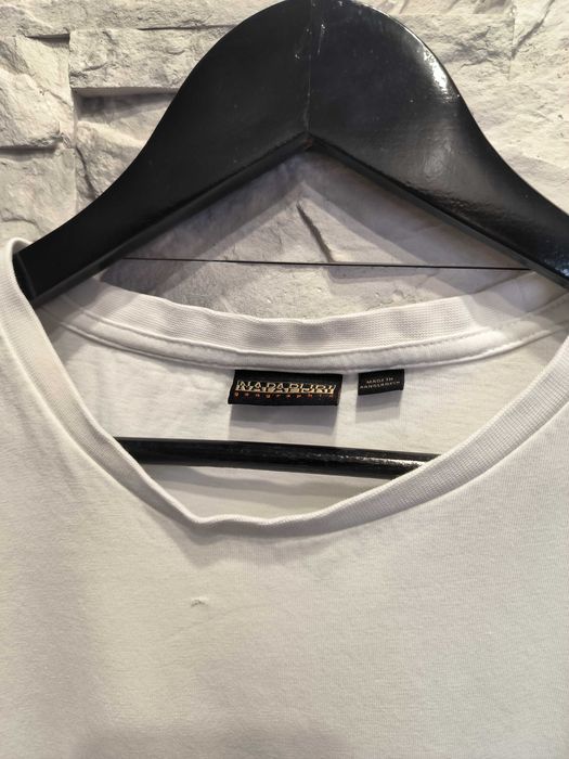 Koszulka Napapijri Logo Biała T-Shirt Basic