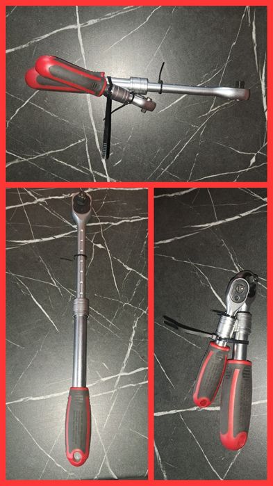 Parkside grzechotka teleskopowa 1/2 z szybkim wyrzutem