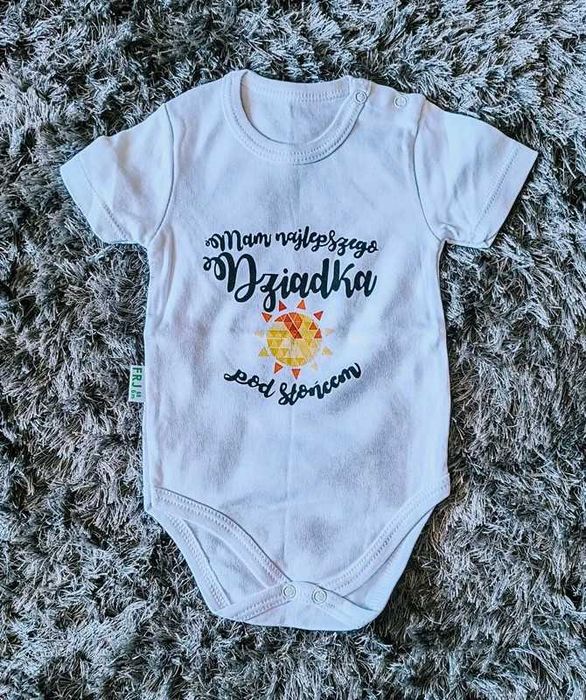 Body Mam najlepszego Dziadka pod słońcem rozmiar 68 NOWE
