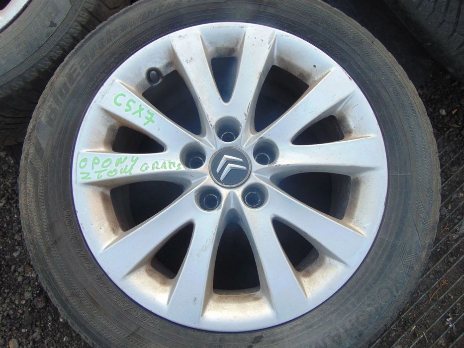 Felgi Citroen c5 x7 R16 205/55 komplet 4X