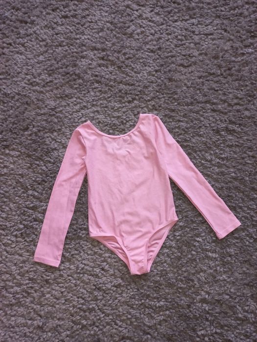 Фирменный купальник комбидресс для гимнастики танцев на 5-6 лет