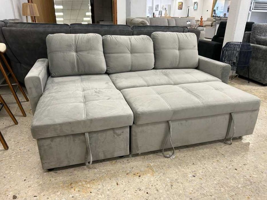 SOFA CAMA COM BAU NOVO BARATO ENVIO GRATIS PAGA NA ENTREGA