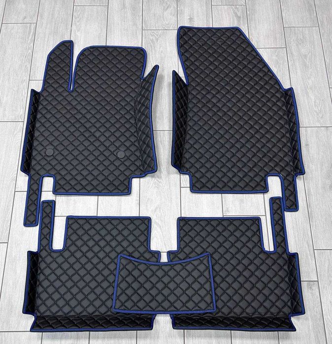 Коврики в салон екошкіра з бортиками для Geely Ford Fiat Dodge Daewoo