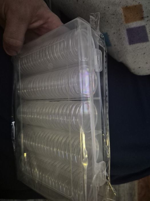 Caixa para coleção de moedas(2€)
