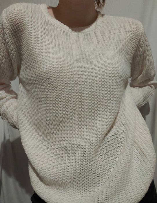 Sweter z dzianiny