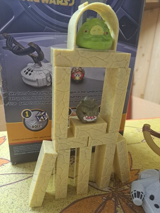 Gra zręcznościowa Jenga Angry Birds Star Wars Hasbro