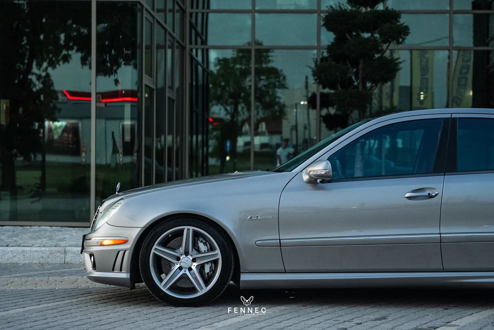 Mercedes-Benz Klasa E Mercedes-Benz E 63 AMG W211| Wzorowe zadbane oryginalne wnętrze |