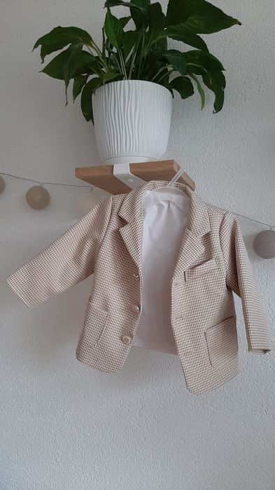 Marynarka ubranko do chrztu Christopher