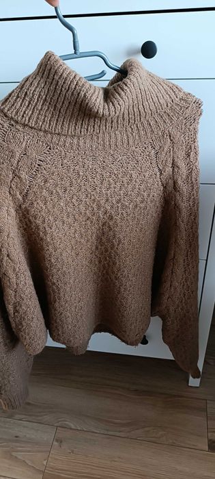 Sweter golf ciepły rozmiar M