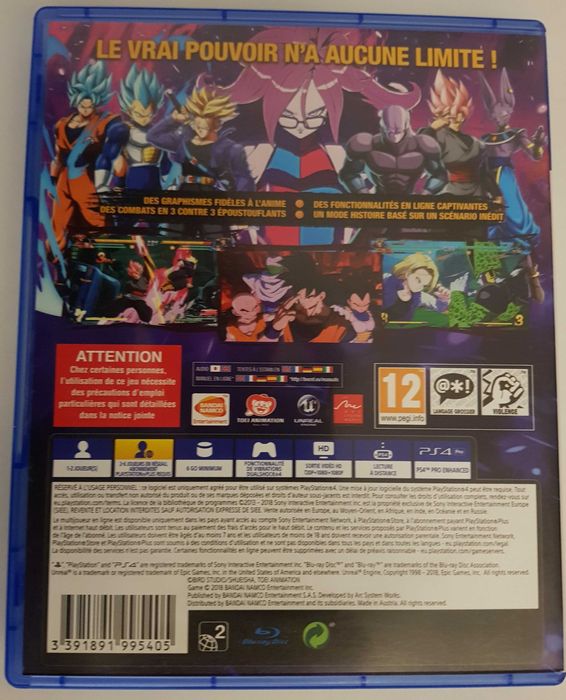 Dragon Ball Fighter Z - Jogo Ps4